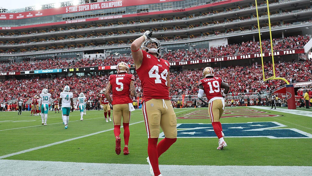 49ers' Kyle Juszczyk wins appeal after being fined by NFL over "Juice" celebration — CBS Bay Area (KPIX), Napa Sports news