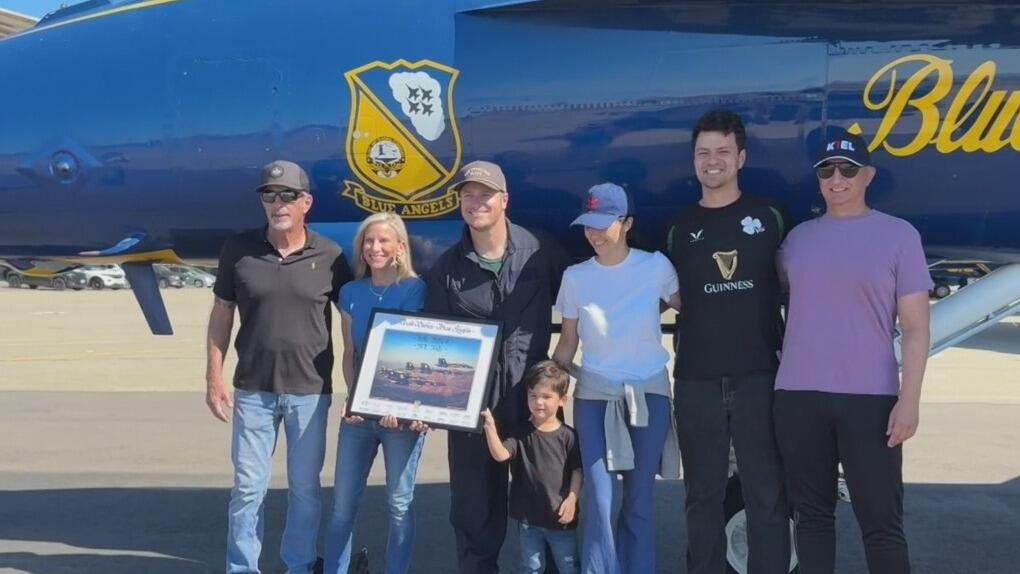 Glens Academy soccer club exec chosen for U.S. Navy Blue Angels flight — CBS Bay Area (KPIX), Napa Arts news