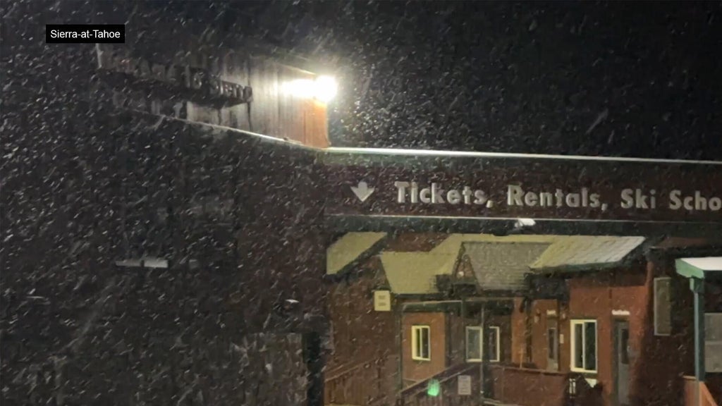 Northern California Sierra sees some early-season snow — CBS Bay Area (KPIX), Napa Sports news