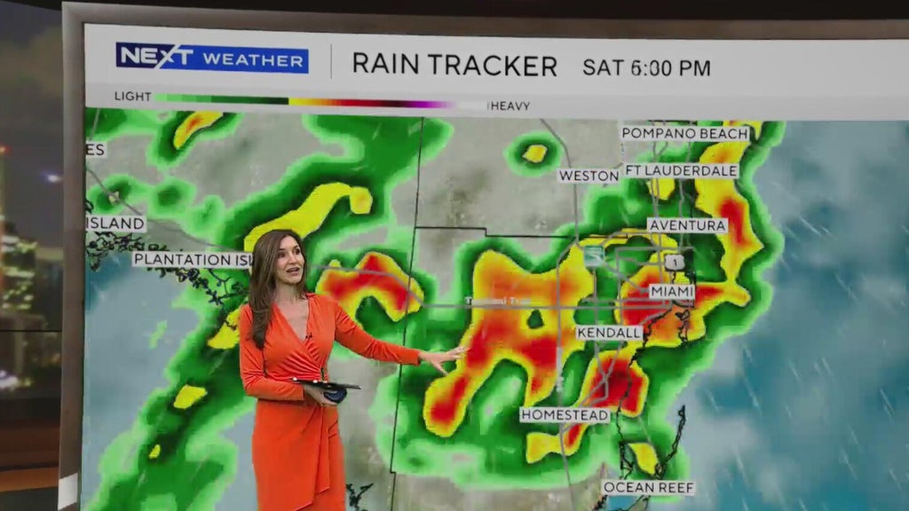 Spotty showers possible in South Florida Thursday before heavy rain, flood threat arrives this weekend — CBS Miami, Napa Sports news