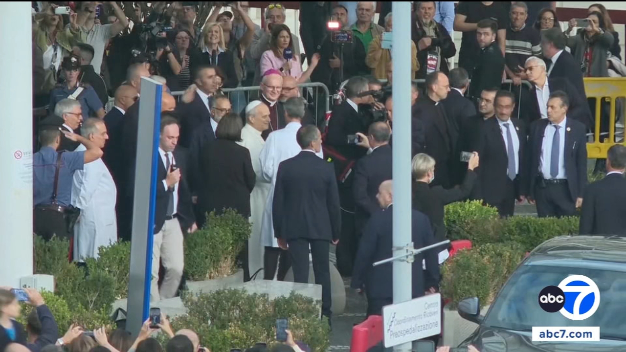 Pope Leo returns to the Vatican 4 days after lung cancer surgery
       — ABC 7 Bay Area, Napa Health news