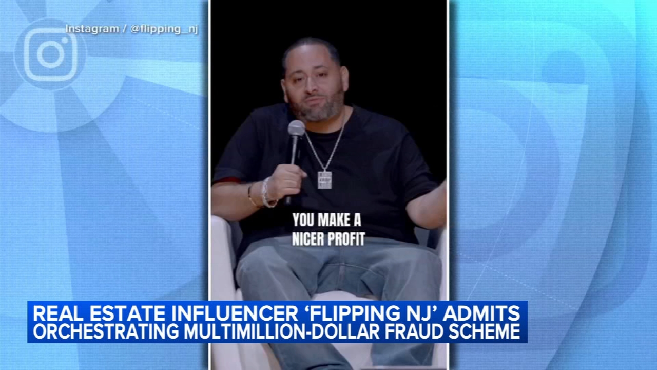 Real estate influencer Cesar Pina, or 'Flipping NJ,' pleads guilty to multimillion-dollar investment fraud scheme
       — ABC 7 Bay Area