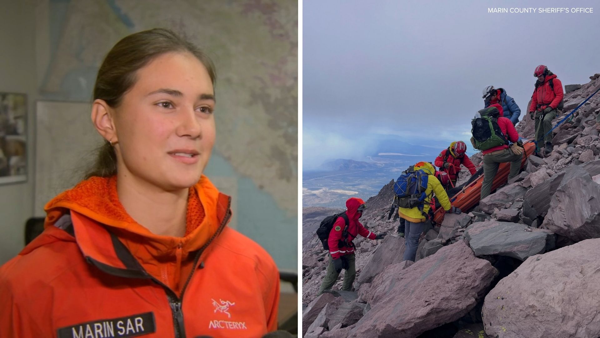 Marin County teen rescuers help save injured Mount Shasta climber
       — ABC 7 Bay Area