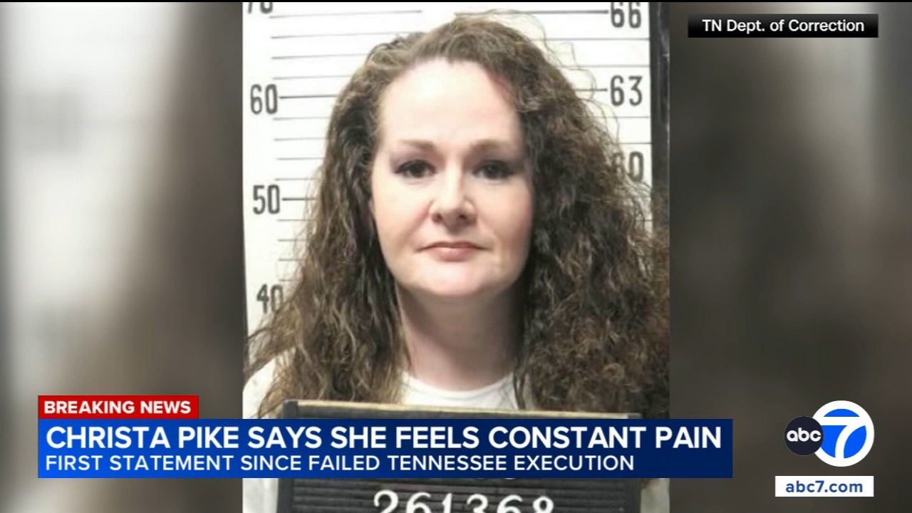 Christa Pike says she's 'recovering' after botched execution in new statement
       — Napa Community news