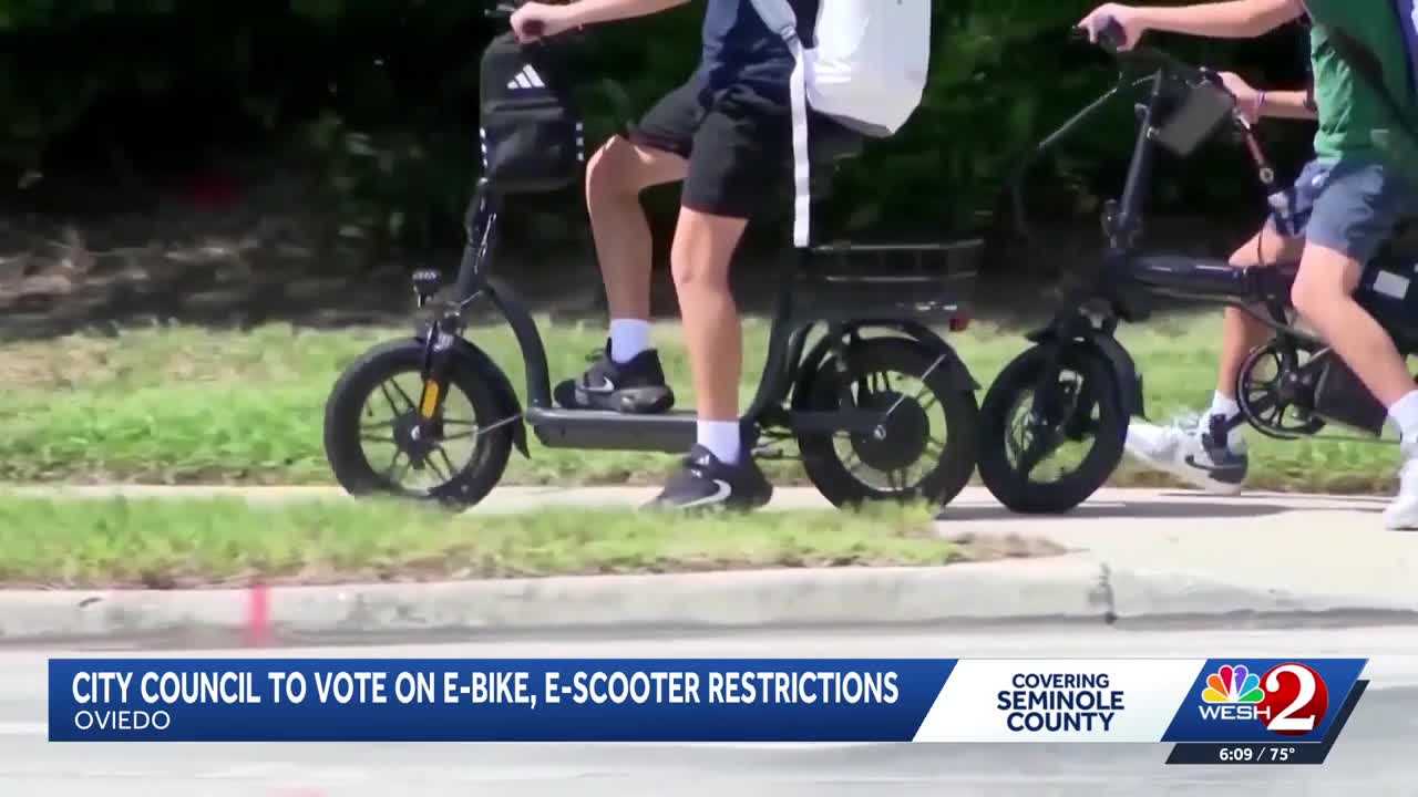 Oviedo city council to vote on micromobility rules to improve sidewalk safety — WESH 2 Orlando, Napa Government news