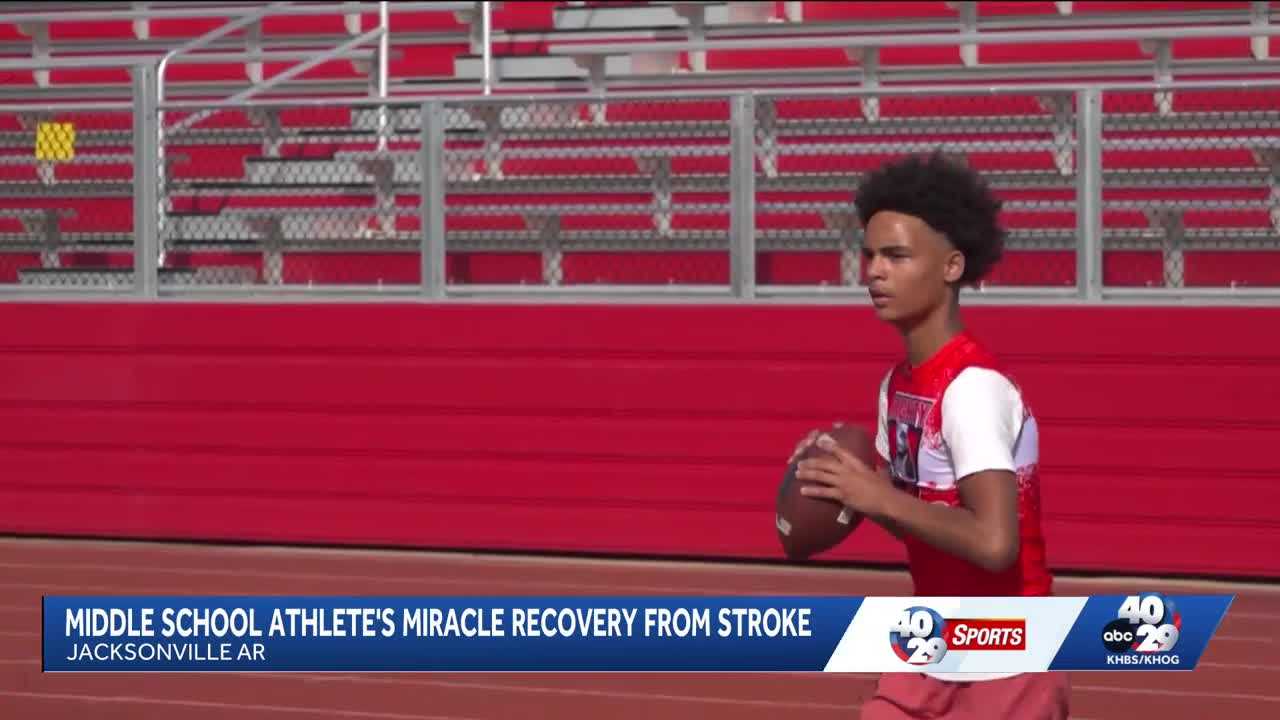 12-year-old football player recovering after spinal cord stroke — WESH 2 Orlando, Napa Sports news