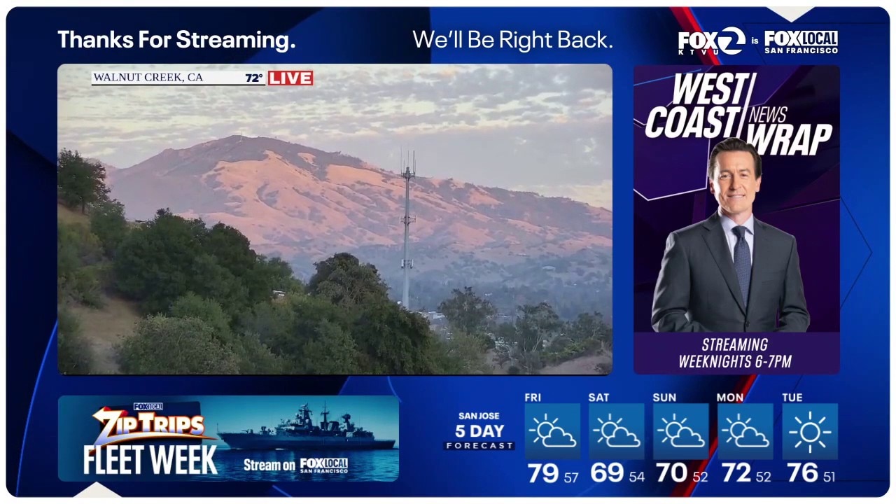 West Coast News Wrap Live — KTVU FOX 2 Bay Area, Napa Community news