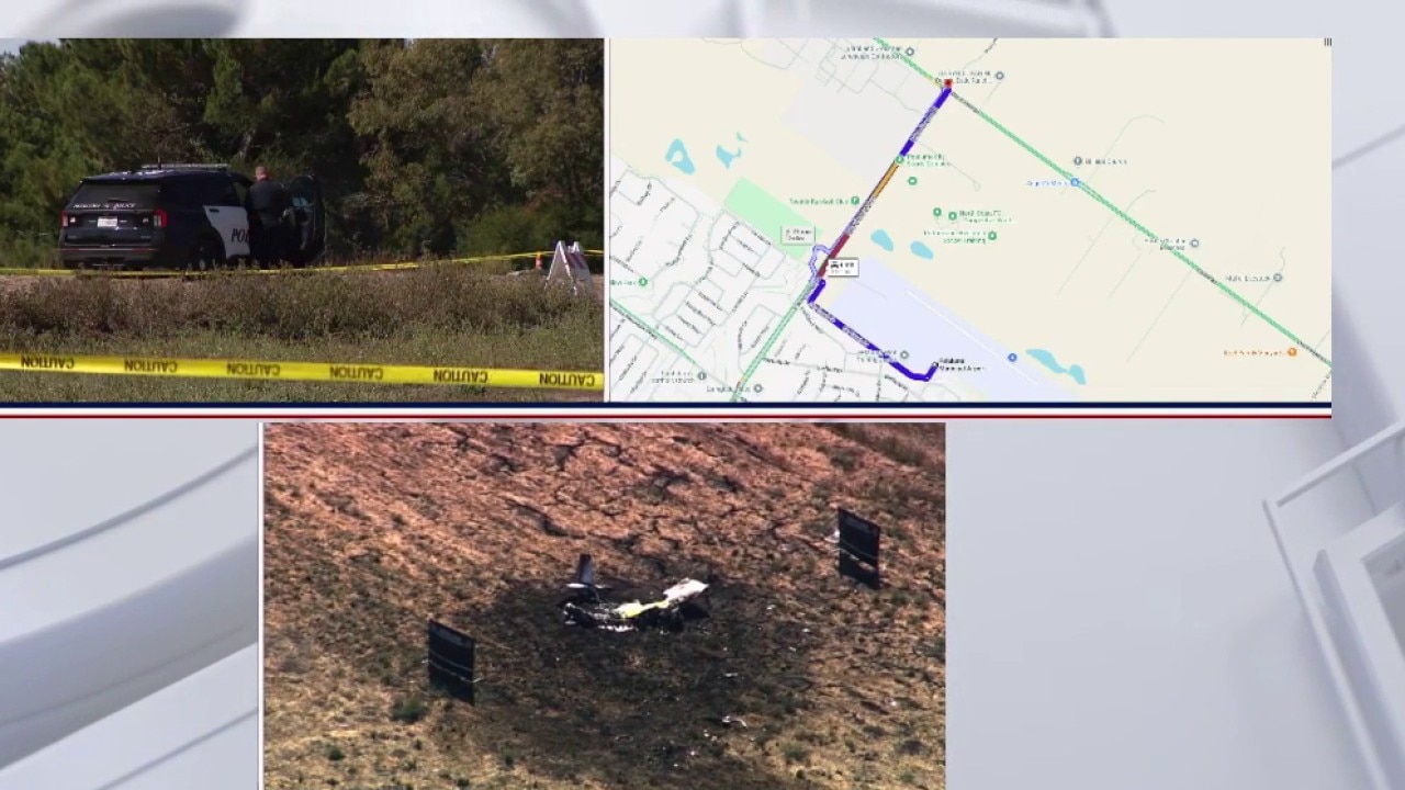 Plane carrying 2 crashes in Petaluma — KTVU FOX 2 Bay Area