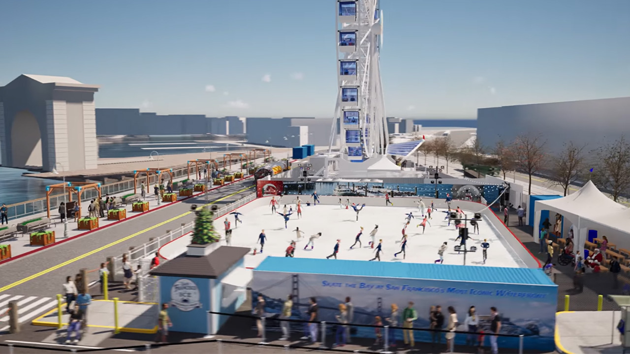 Waterfront ice rink: This popular Bay Area destination is getting its first ever ice rink — KTVU FOX 2 Bay Area, Napa Sports news