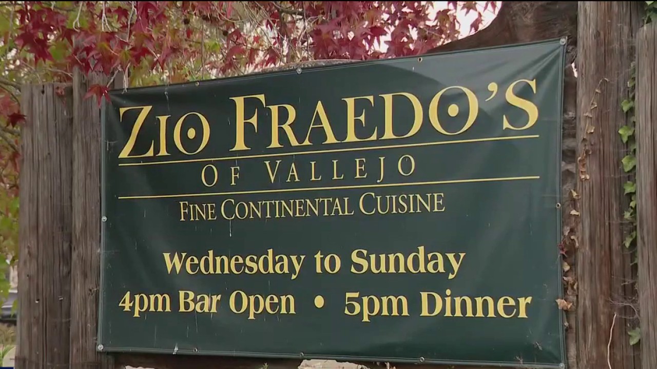 Zio Fraedo’s waterfront restaurant to close Vallejo location after 20 years — KTVU FOX 2 Bay Area, Napa Dining news