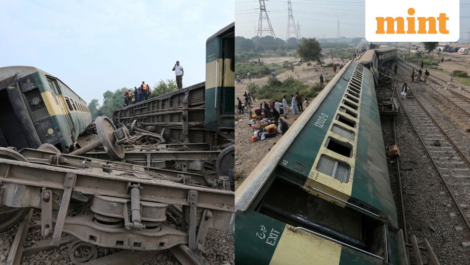 At least four killed, several injured after passenger train derails in Pakistan's Punjab | Top Updates — Mint India, Napa Sports news
