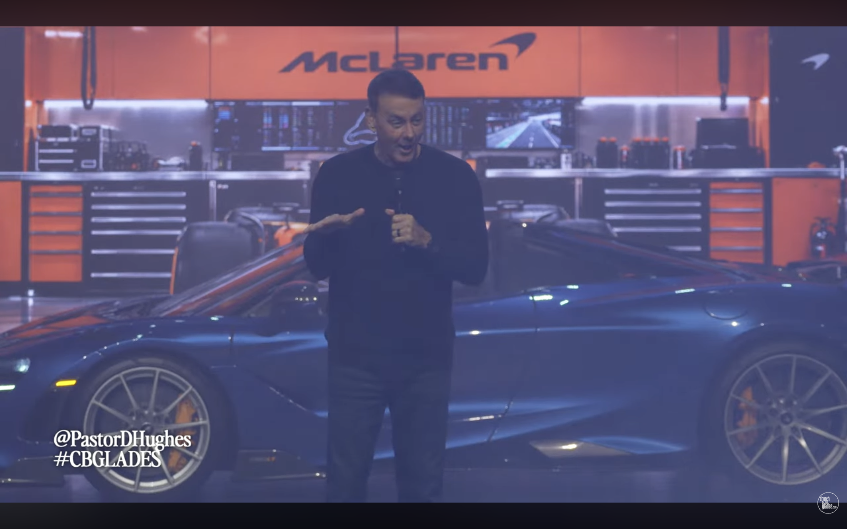 VIDEO: Coral Springs mega church pastor drives McLaren on stage during service — Miami New Times, Napa Dining news